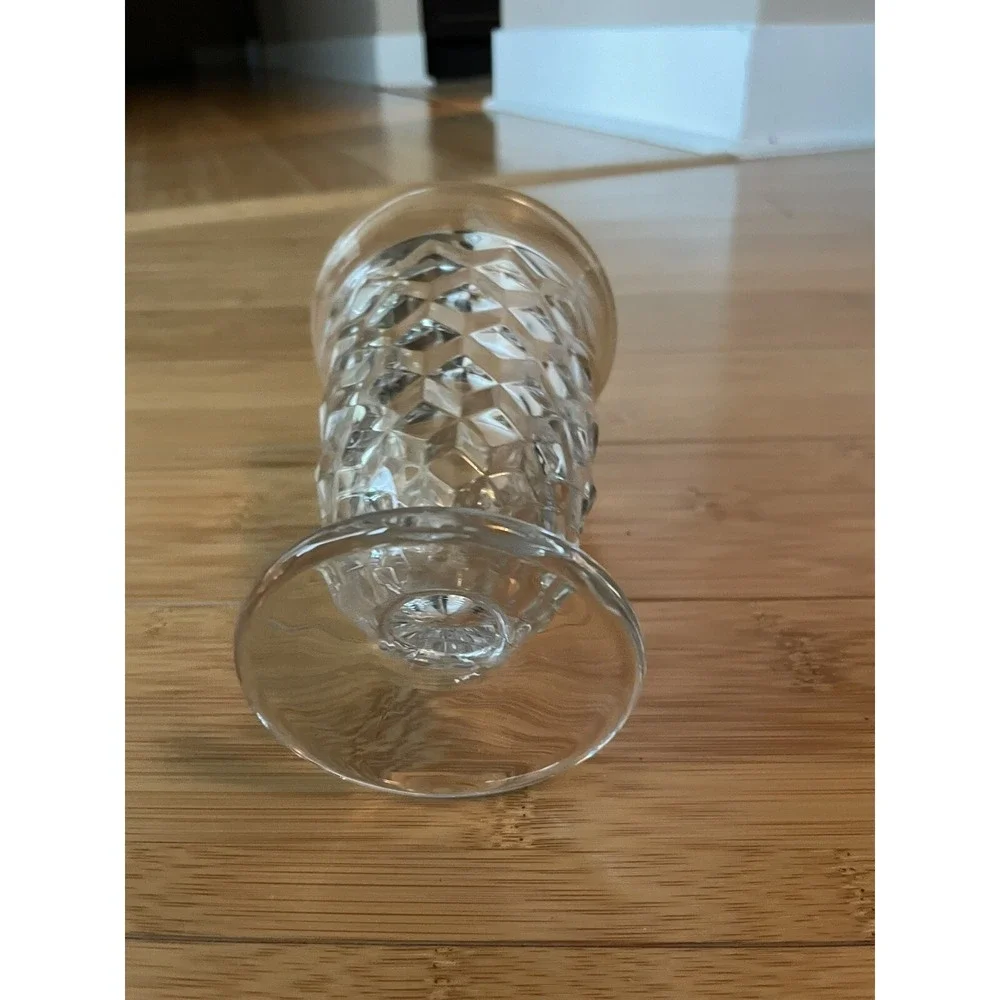 Fostoria Footed Water Goblet American Clear Vintage‎